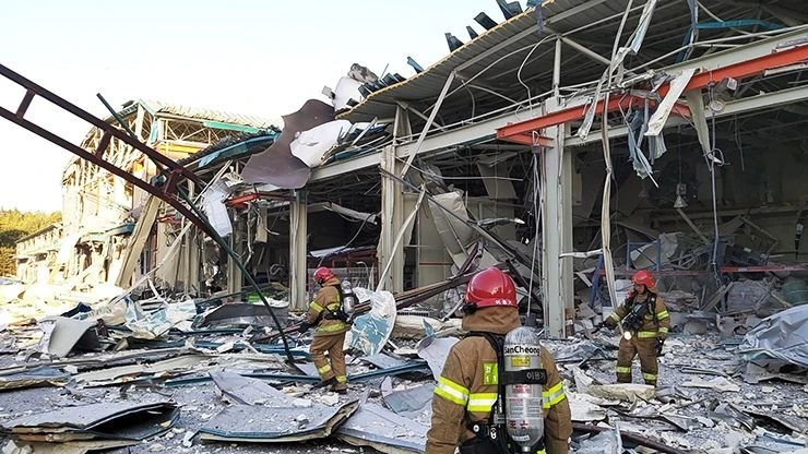 Gangneung H2 Explosion Image 3