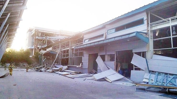 Gangneung H2 Explosion Image 4