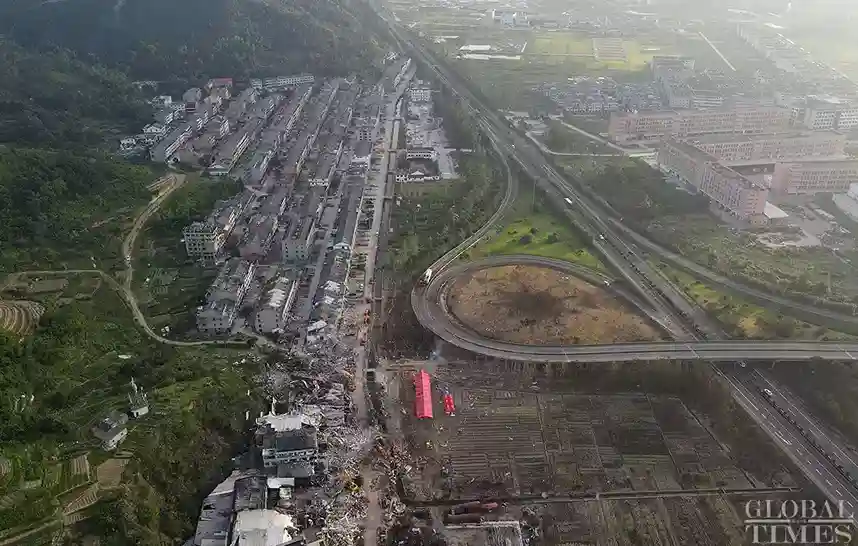 Wenling LPG Explosion Image 1